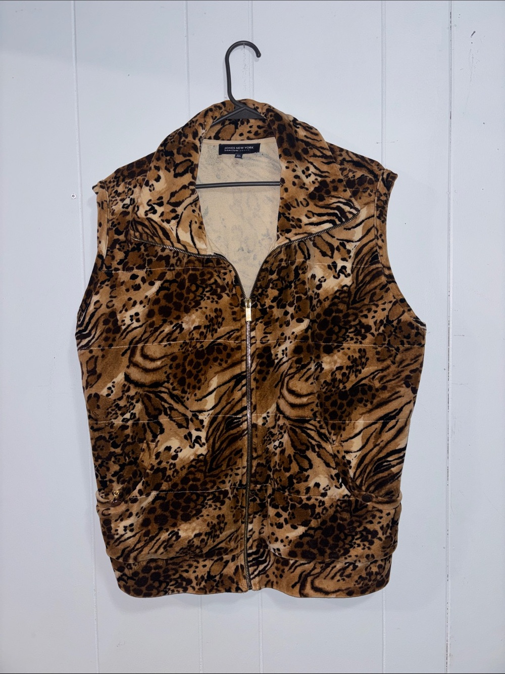 Jones New York Faux Fur Vest